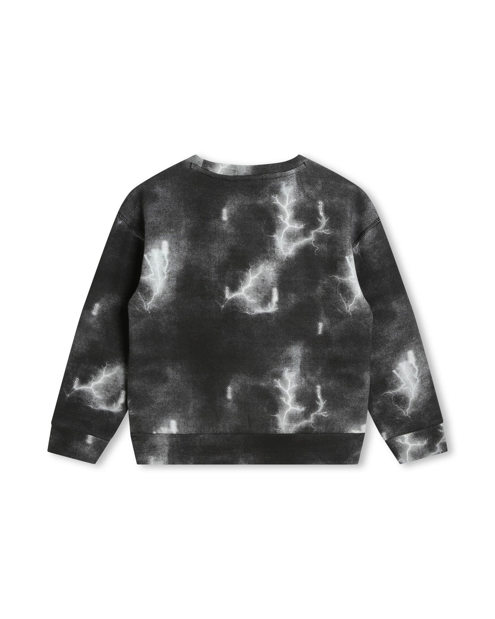 Sweatshirt en imprimé - Noir Gris