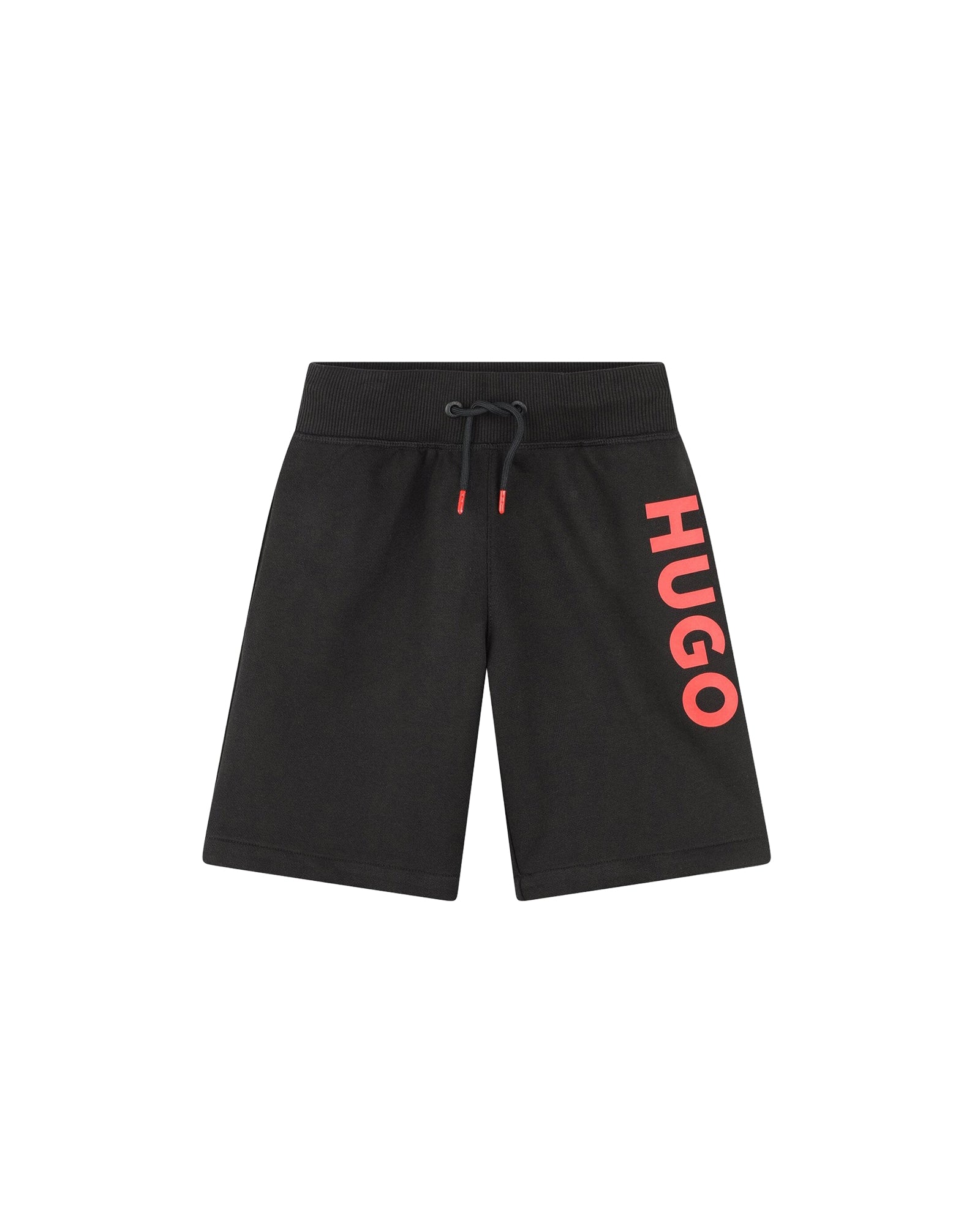 Fleece sweat shorts - Black