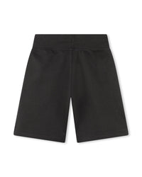 Fleece sweat shorts - Black