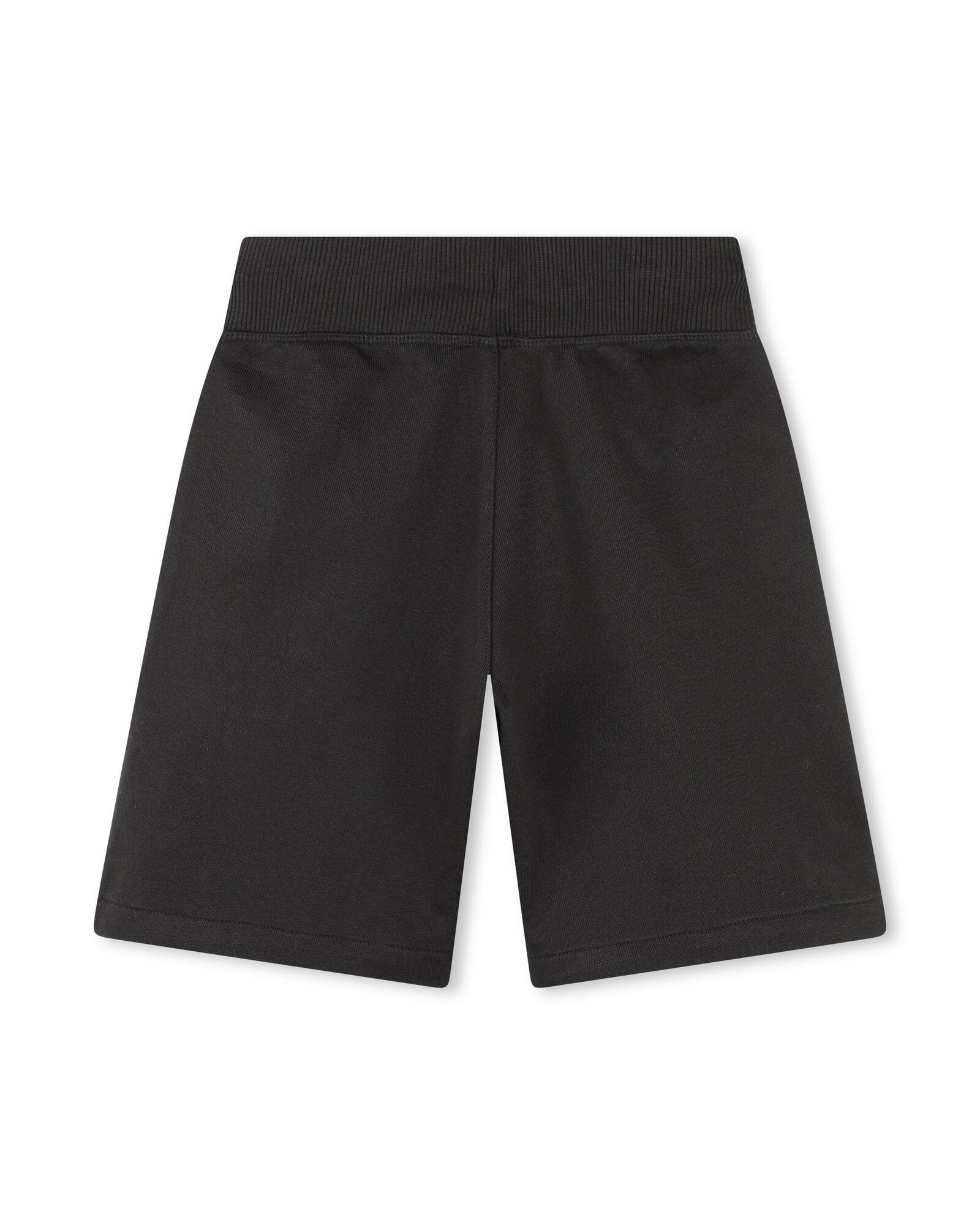 Fleece sweat shorts - Black
