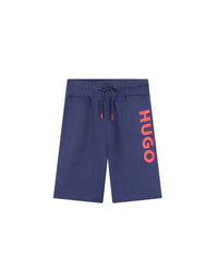 Bermuda de survêtement en molleton - Médiéval Blue