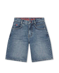 Bermuda à poches en denim - Stone