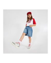 Bermuda shorts with denim pockets - Double Stone