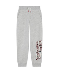 Pantalon à taille élastiquée - Gris Chiné