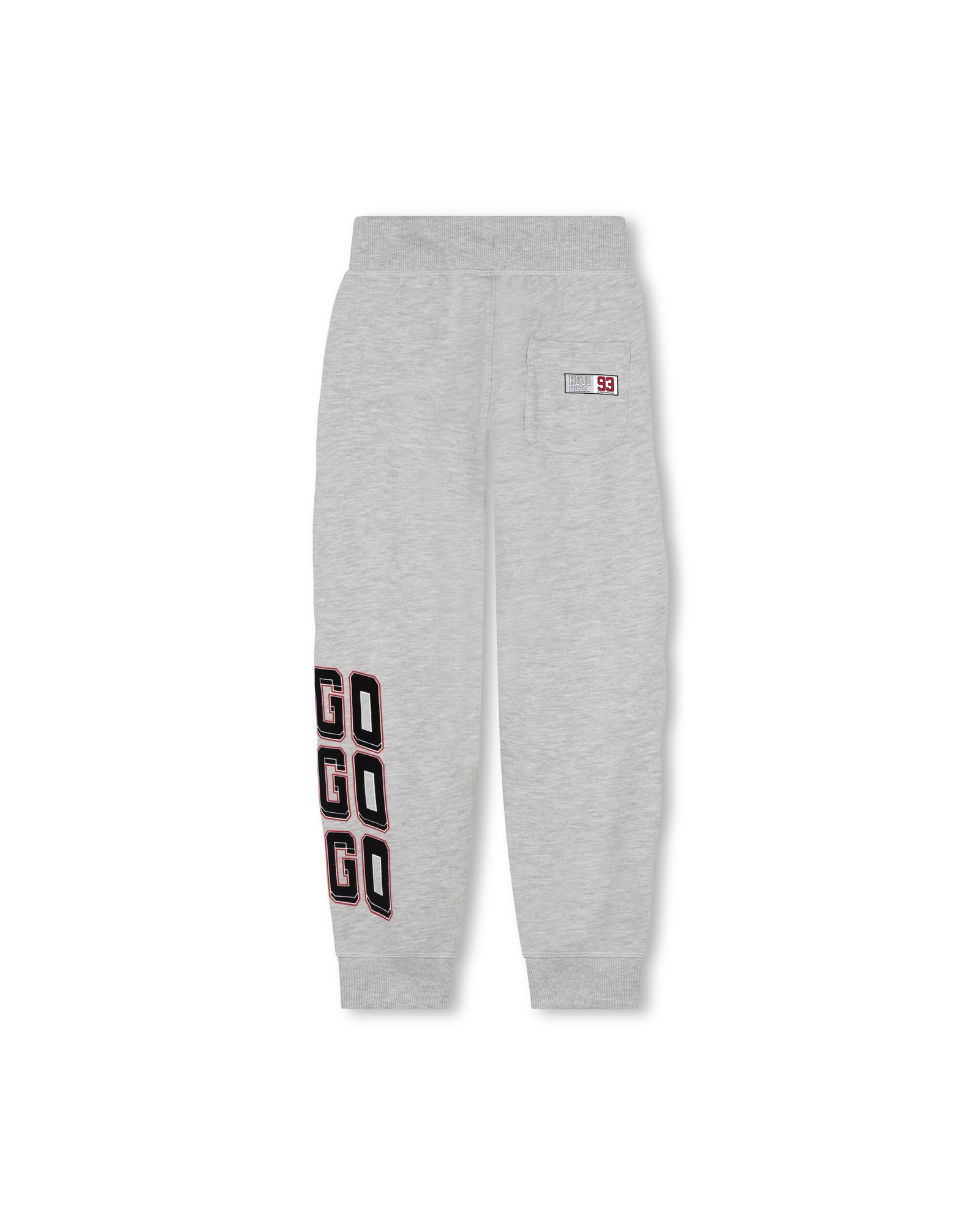 Pantalon à taille élastiquée - Gris Chiné