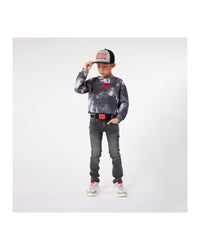 Pantalon en denim - Denimblackla