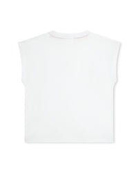 T-shirt sans manches - Blanc