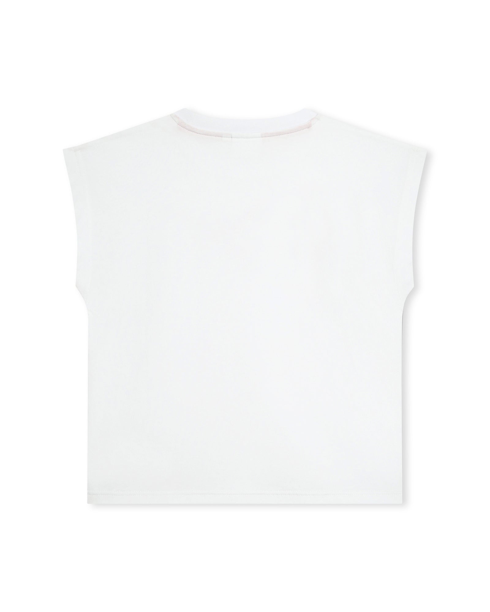 T-shirt sans manches - Blanc