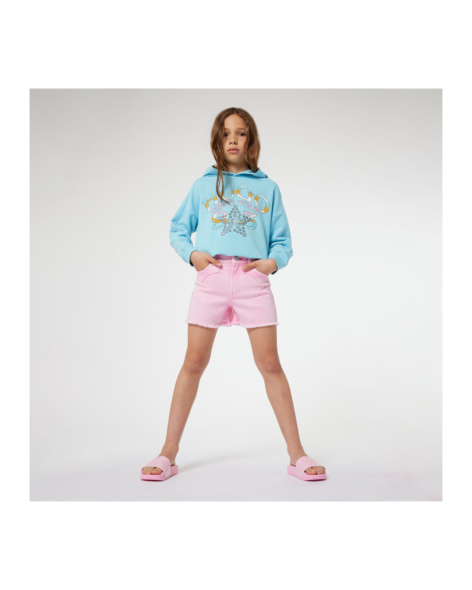 Short à poches - Rose Friandi