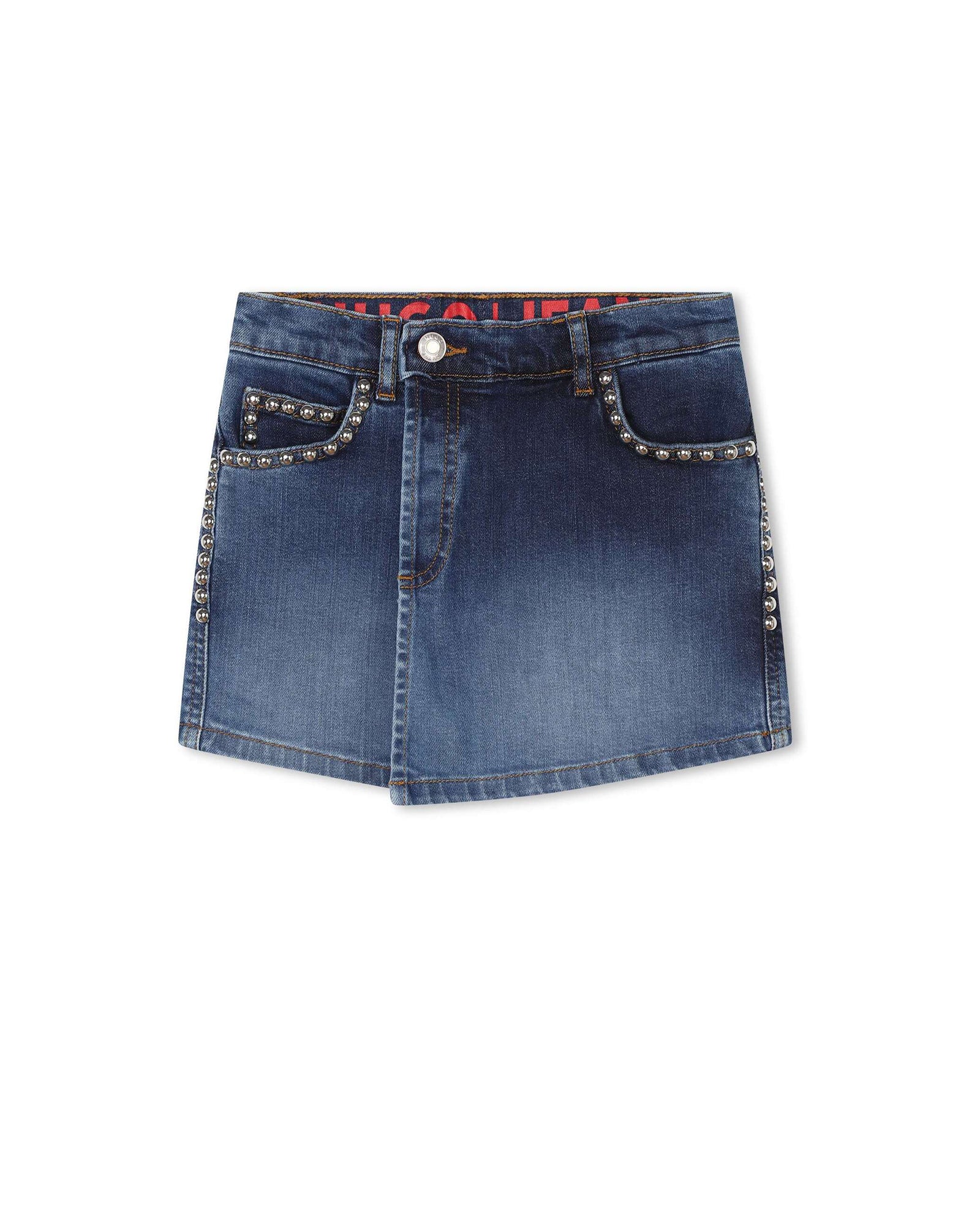 Jupe-short en denim - Denim Blue