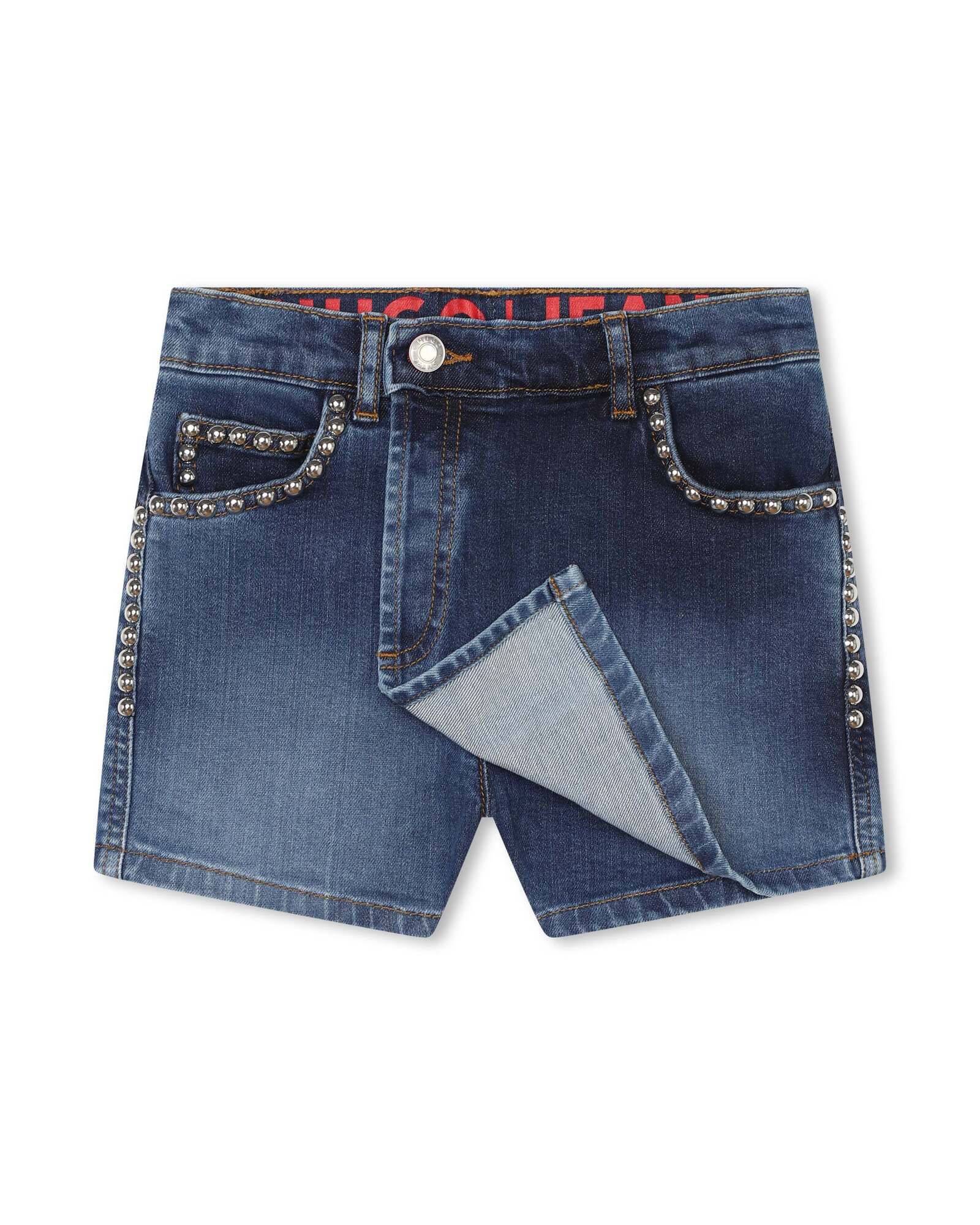 Jupe-short en denim - Denim Blue