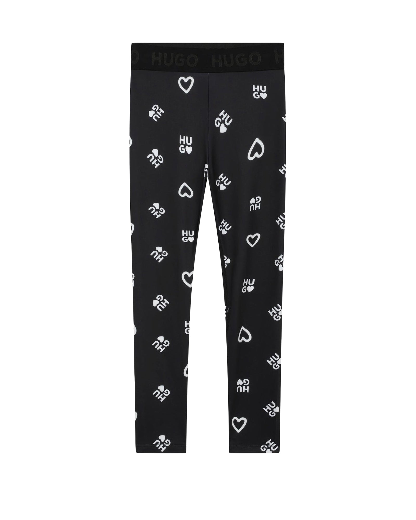 Legging à imprimé monogramme - Black