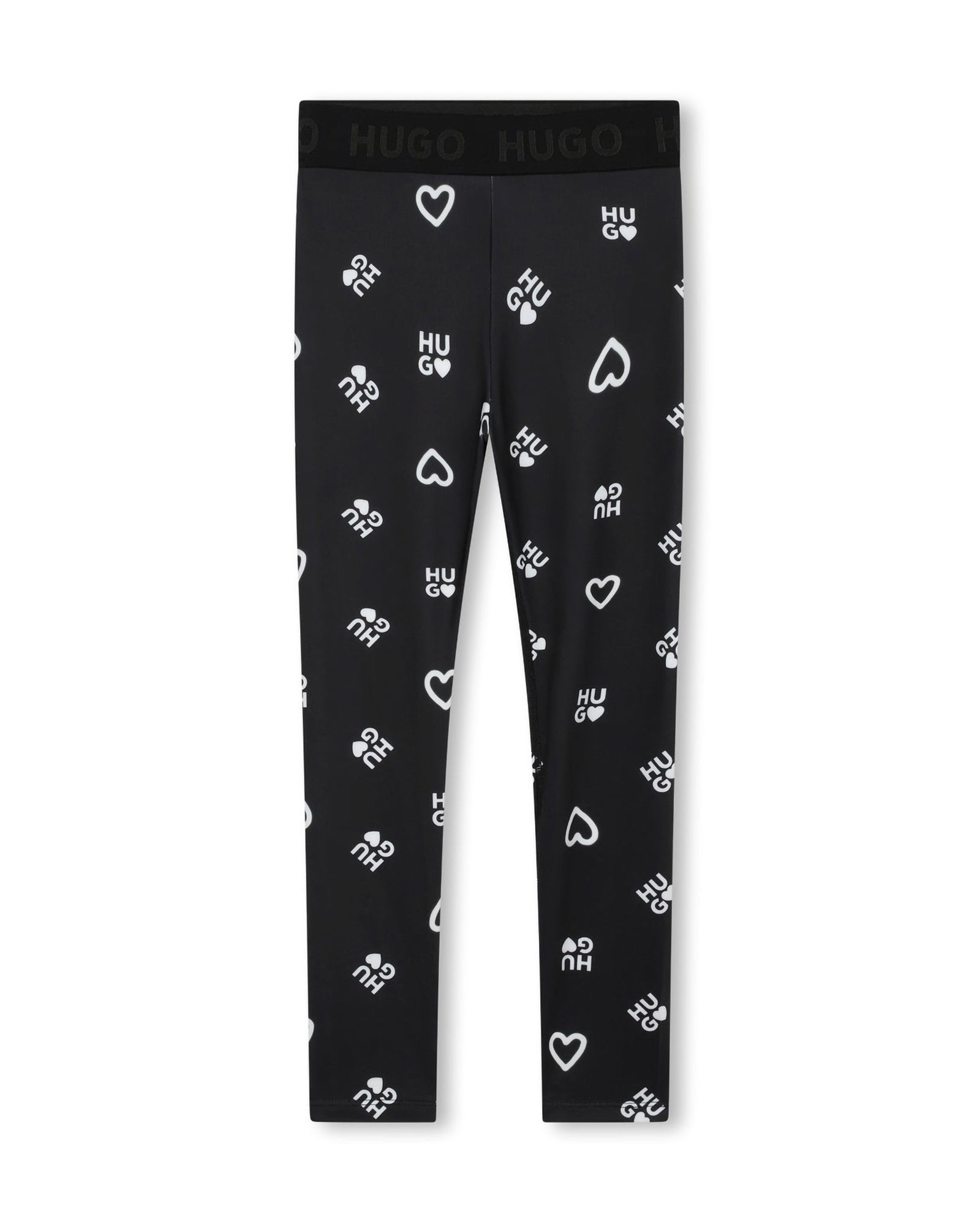 Legging à imprimé monogramme - Black