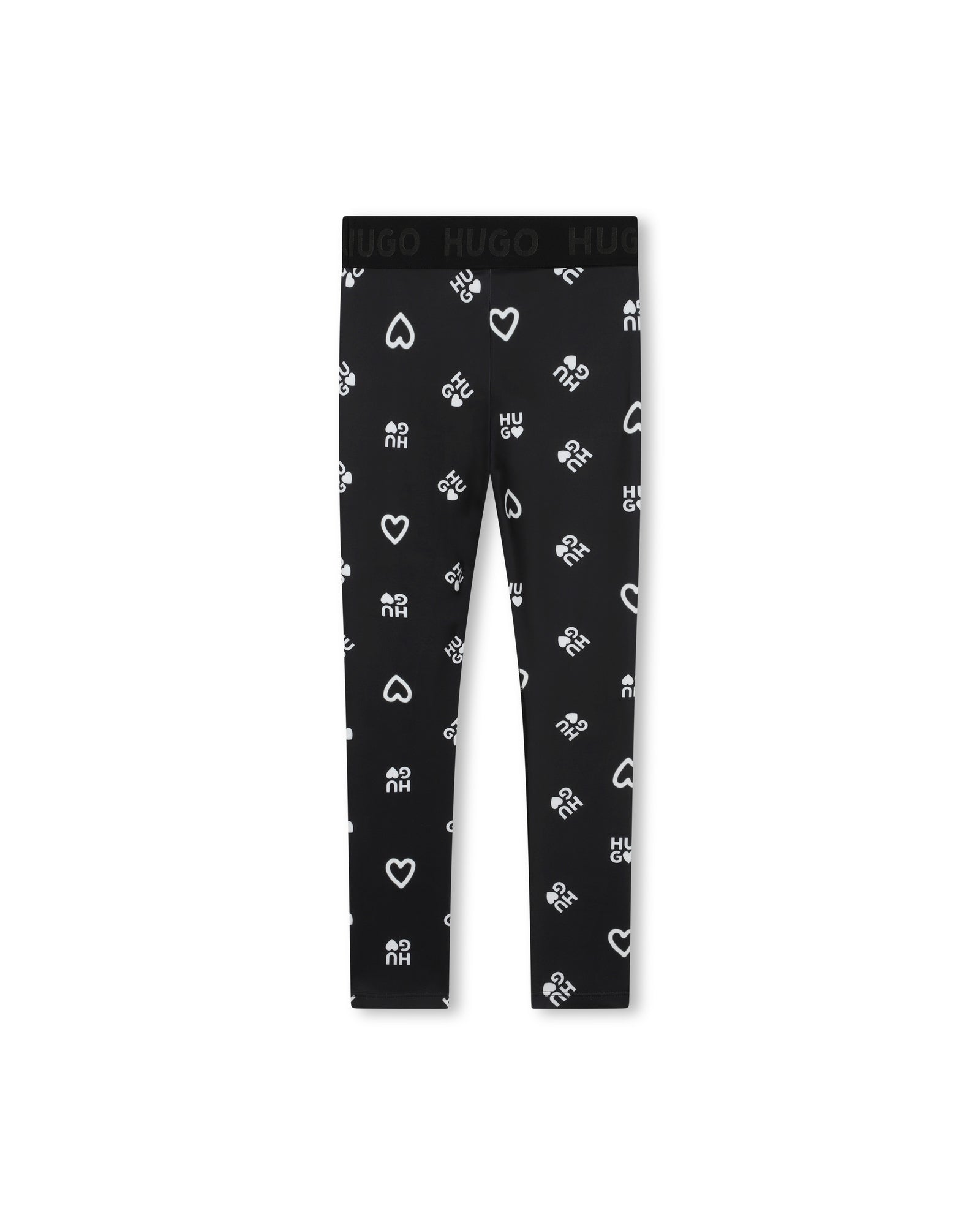 Legging à imprimé monogramme - Black