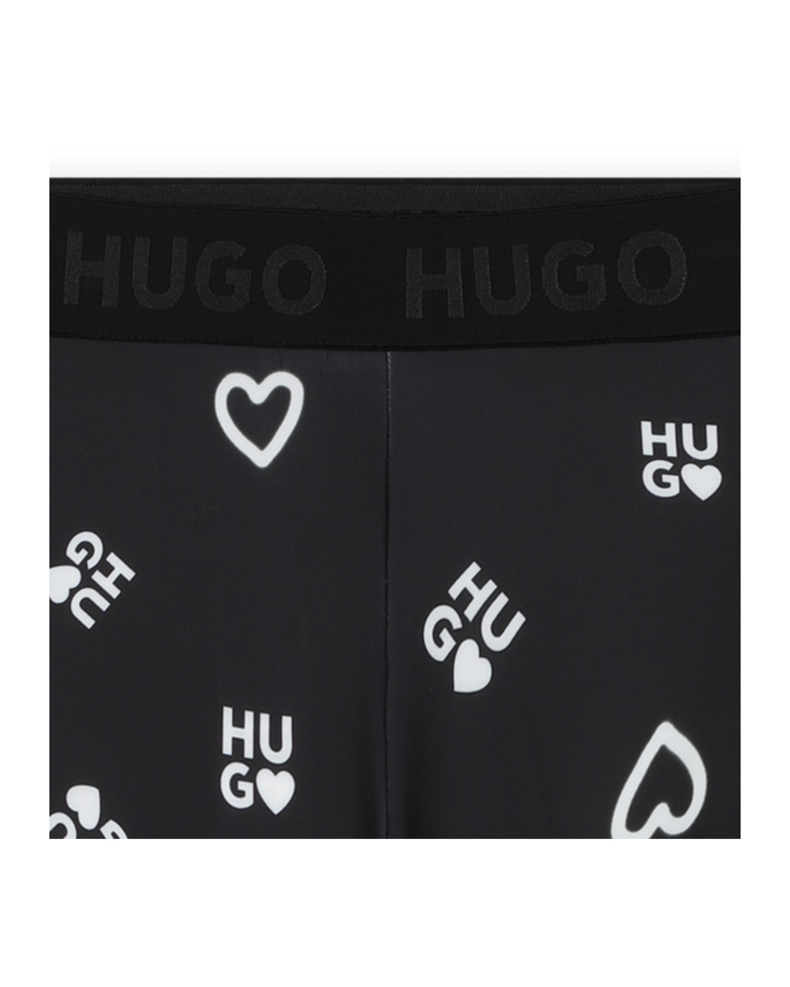 Legging à imprimé monogramme - Black