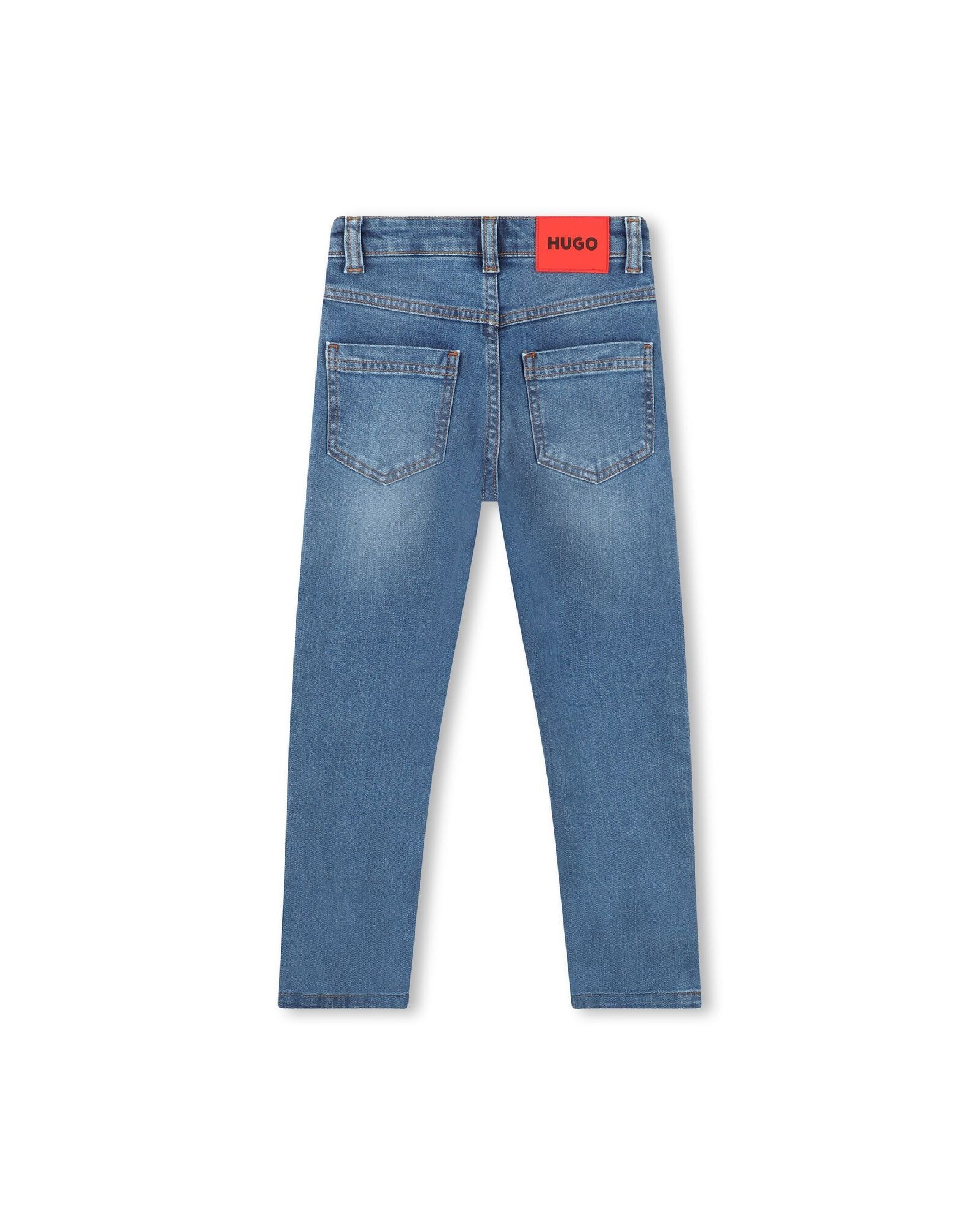 Pantalon à poches en denim - Denim Blue