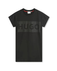 Robe à manches courtes - Black