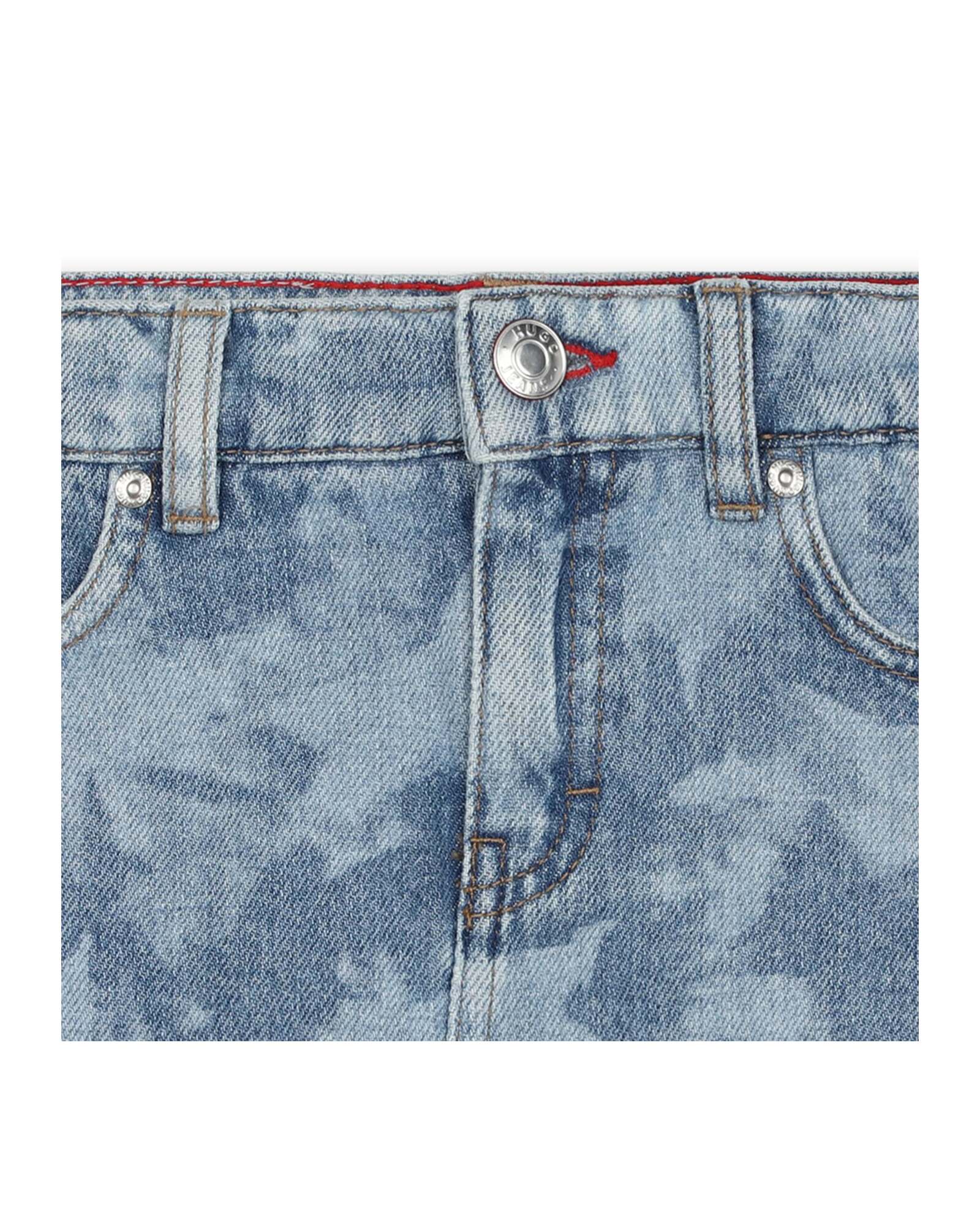Jupe en denim - Denim Blue