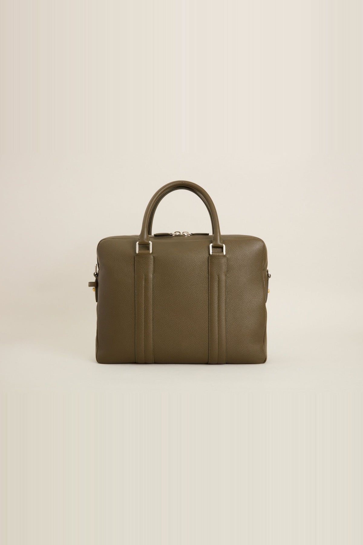 Leather shoulder bag - Military