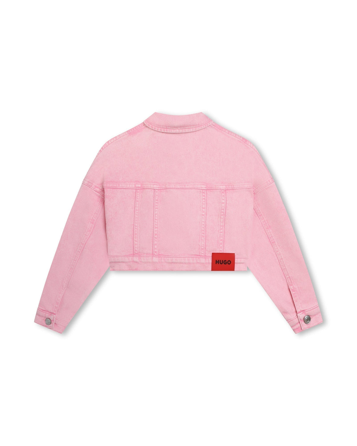 Veste courte en sergé - Rose Friandi