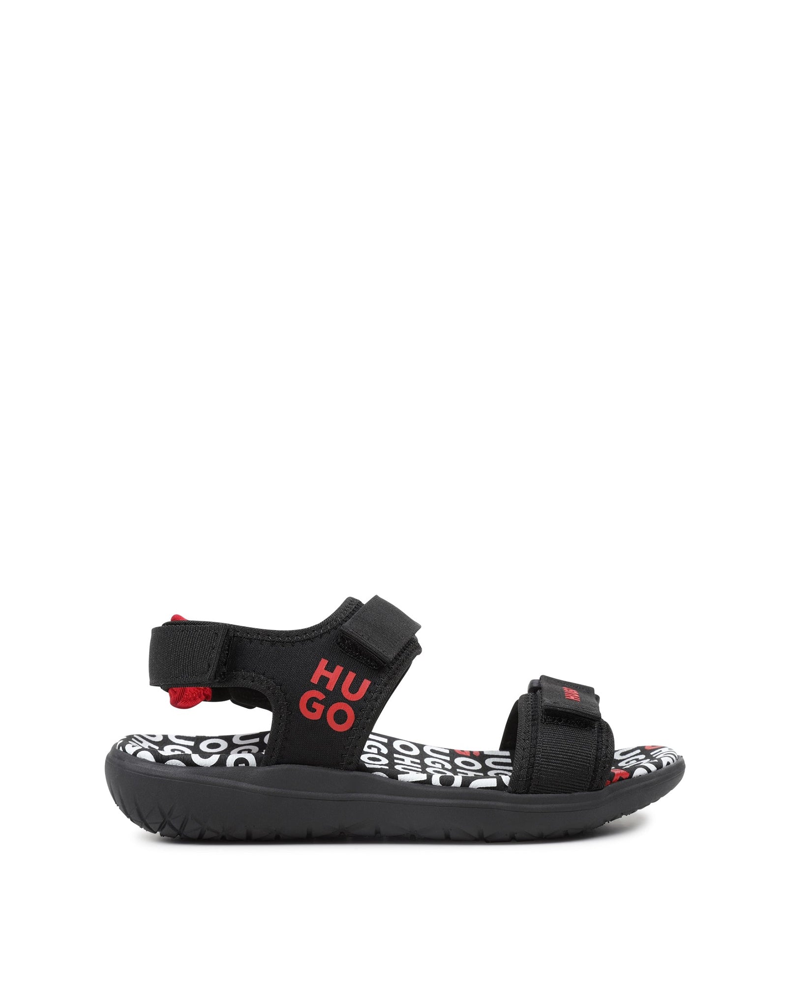 Sandales en imprimé - Black