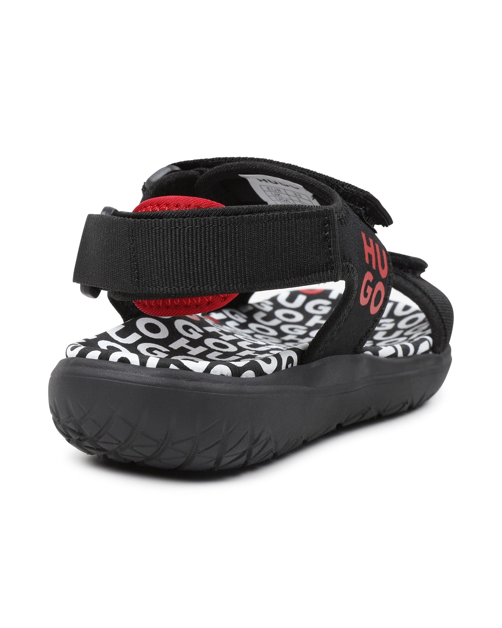 Sandales en imprimé - Black