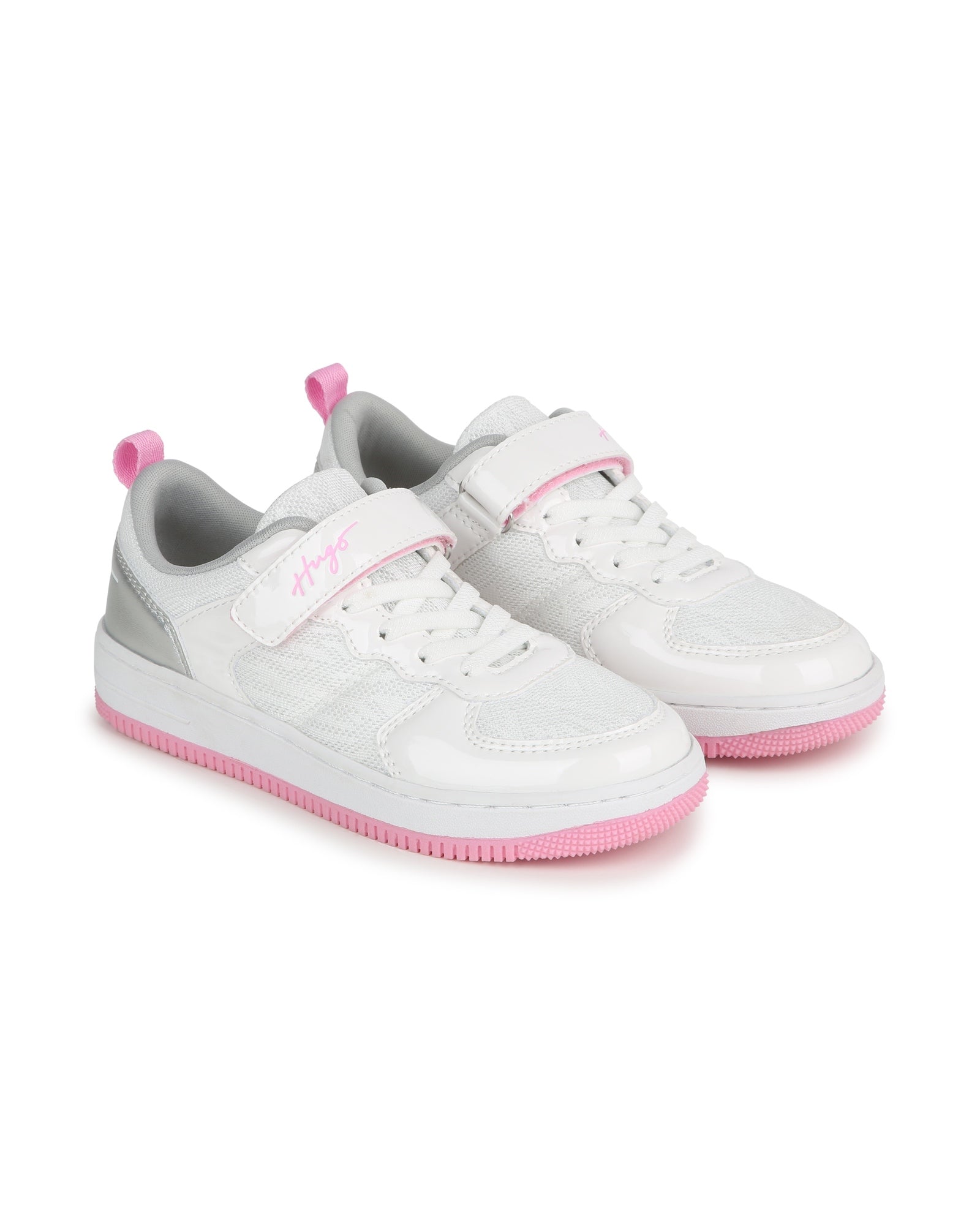 Baskets à lacets - Blanc