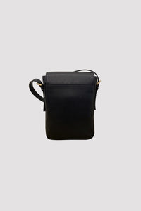 Sacoche à bandoulière en cuir - Black