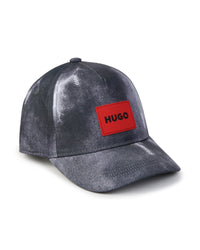 Casquette en imprimé siglé - Black