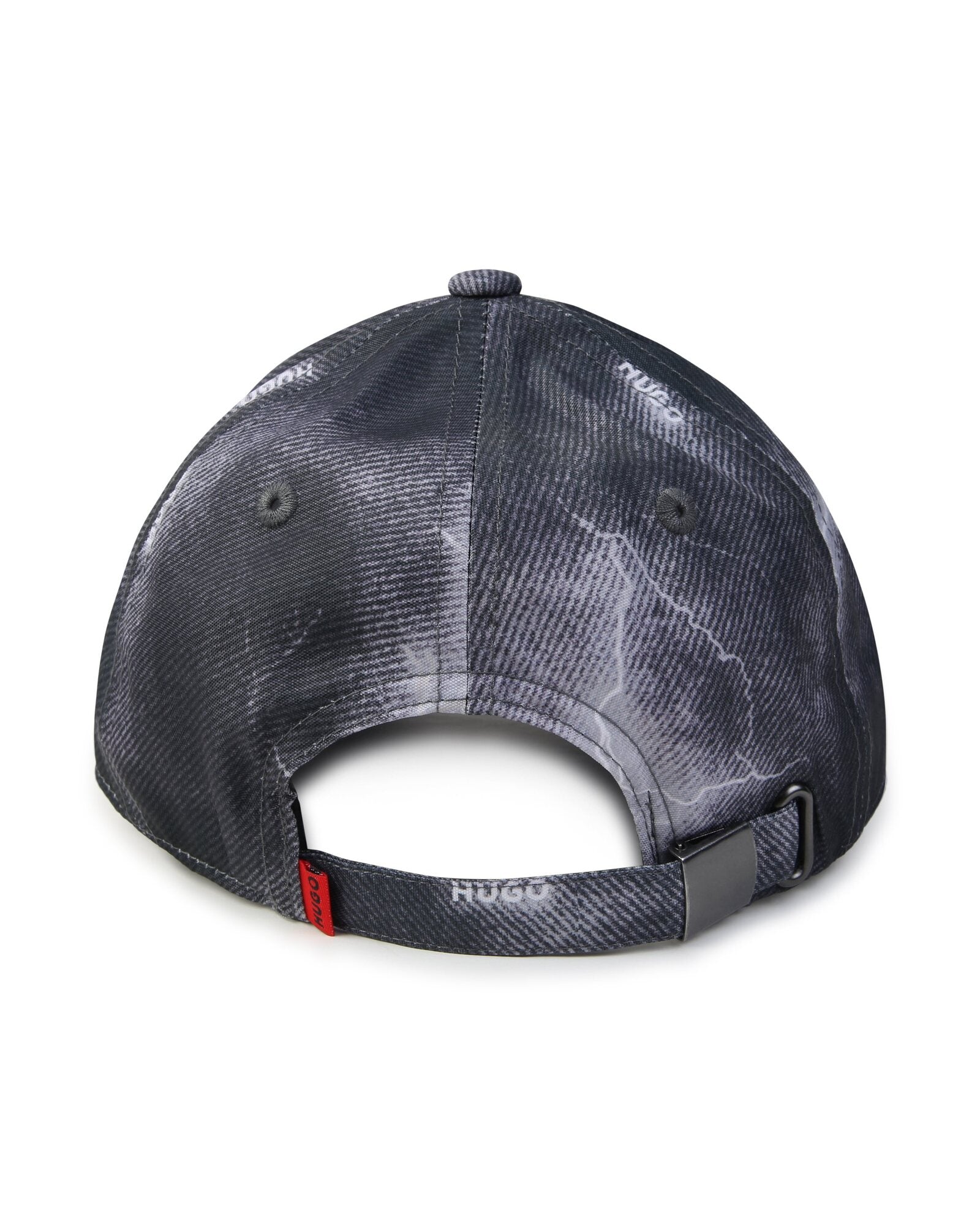 Casquette en imprimé siglé - Black