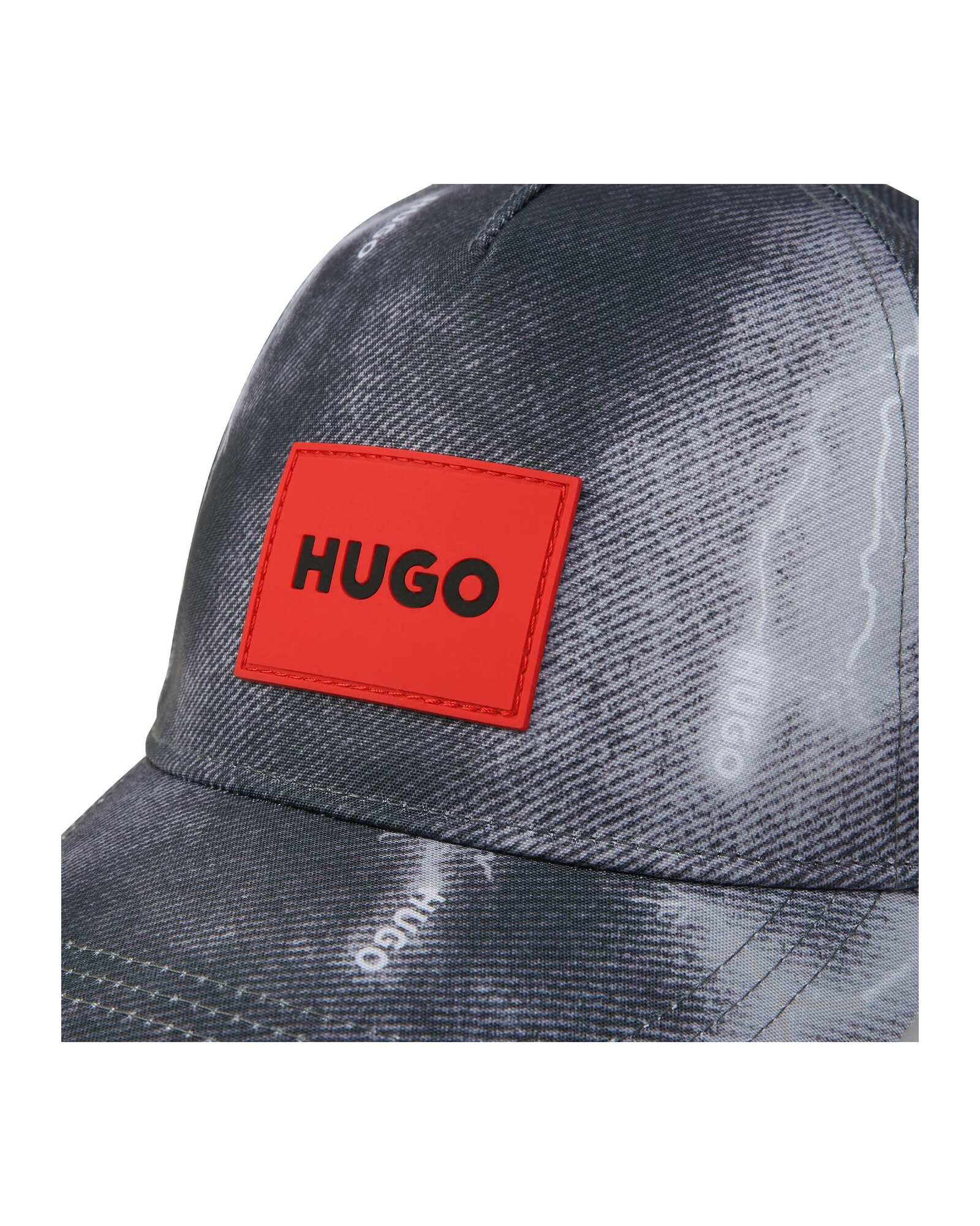 Casquette en imprimé siglé - Black