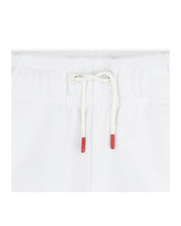 Elasticated waist shorts - White