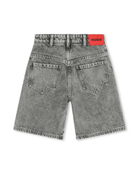 Bermuda à poches en denim - Denim Grey