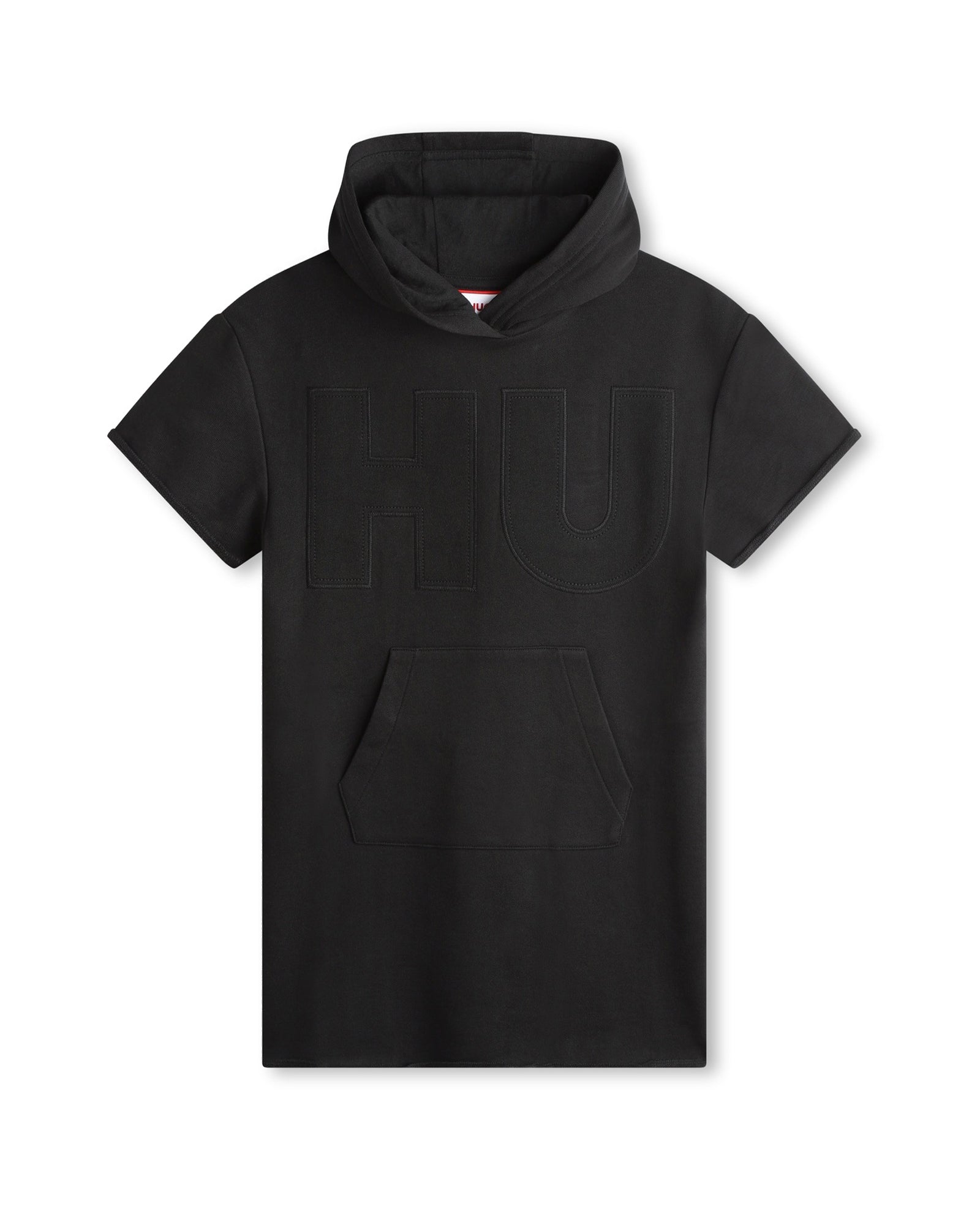 Short-sleeved dress - Black