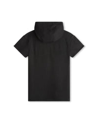 Short-sleeved dress - Black