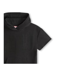 Short-sleeved dress - Black