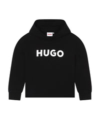 Sweat à capuche en coton - Black