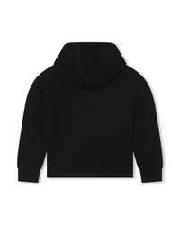 Sweat à capuche en coton - Black