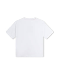 Loose-fitting short-sleeved T-shirt - White