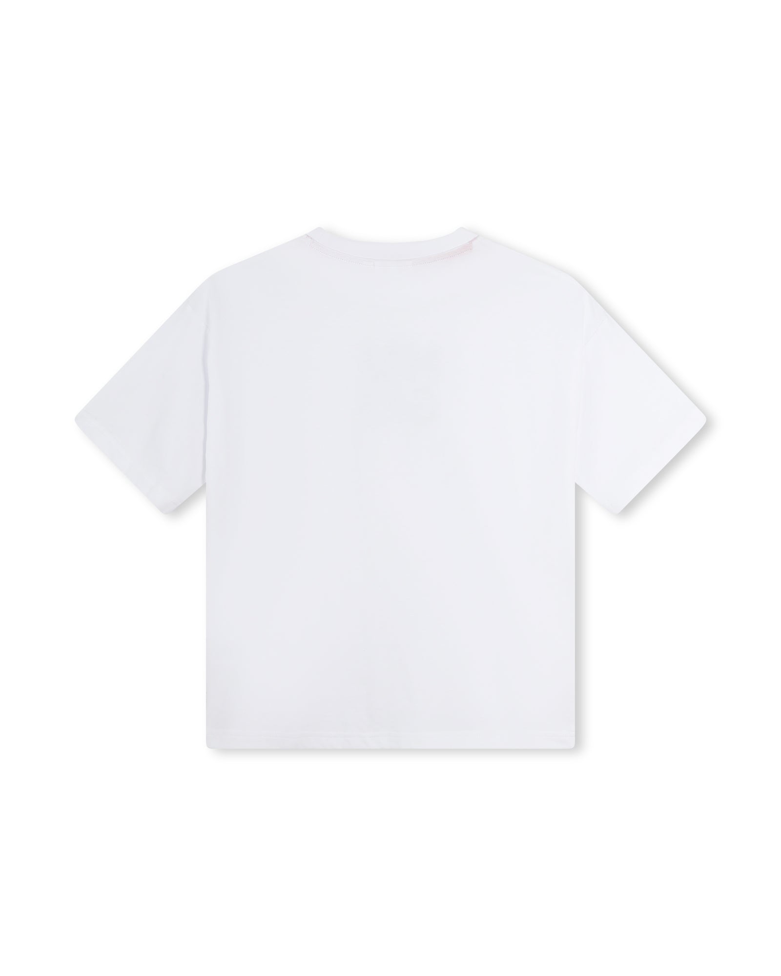 Loose-fitting short-sleeved T-shirt - White