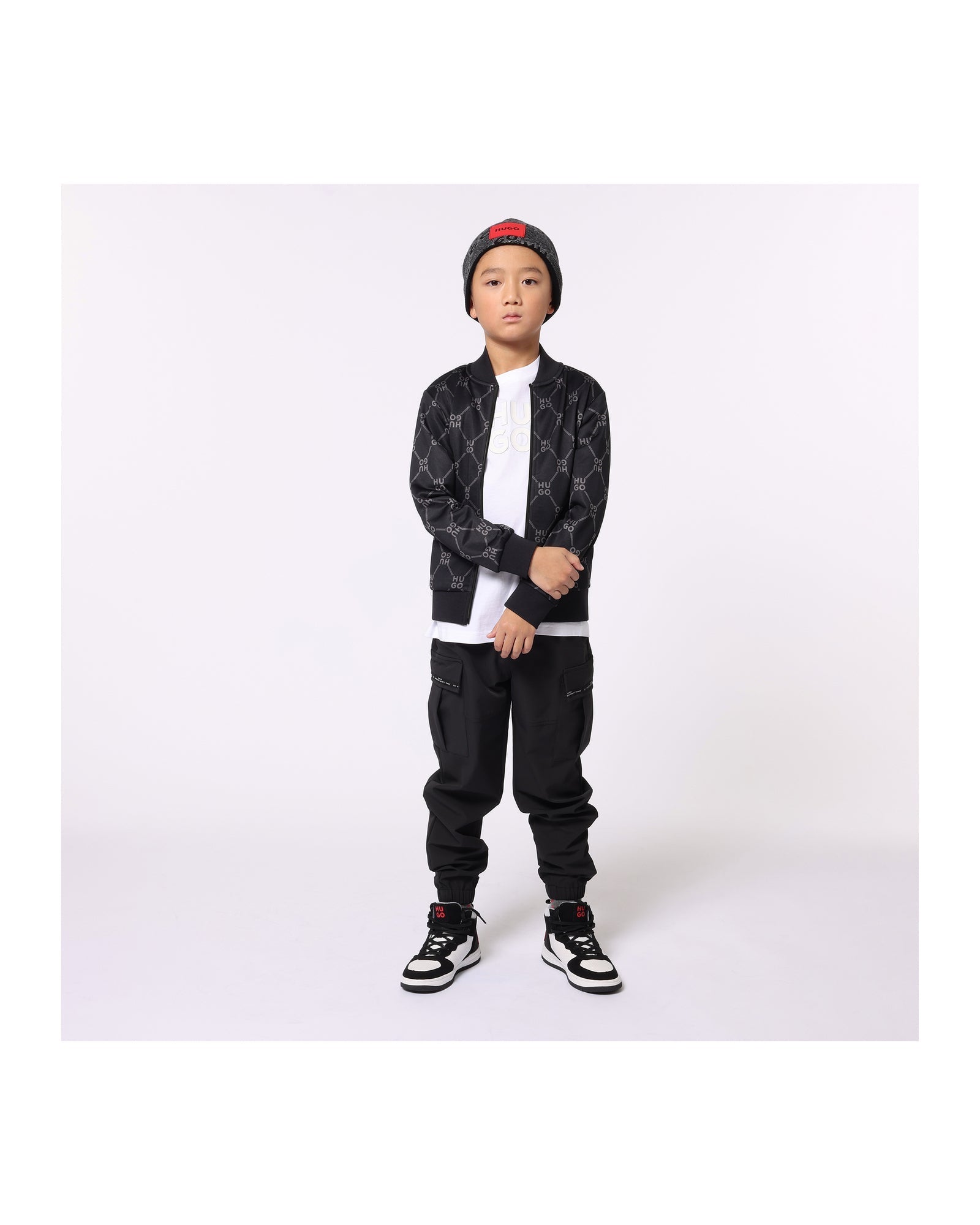Loose-fitting short-sleeved T-shirt - White
