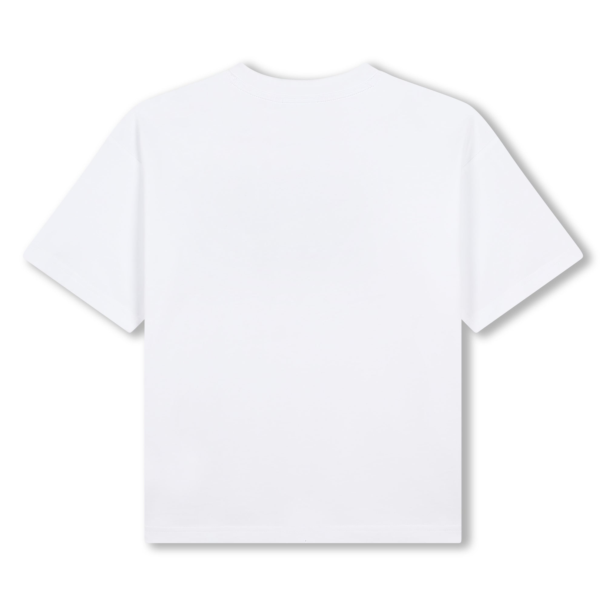 Loose-fitting short-sleeved T-shirt - Navy White