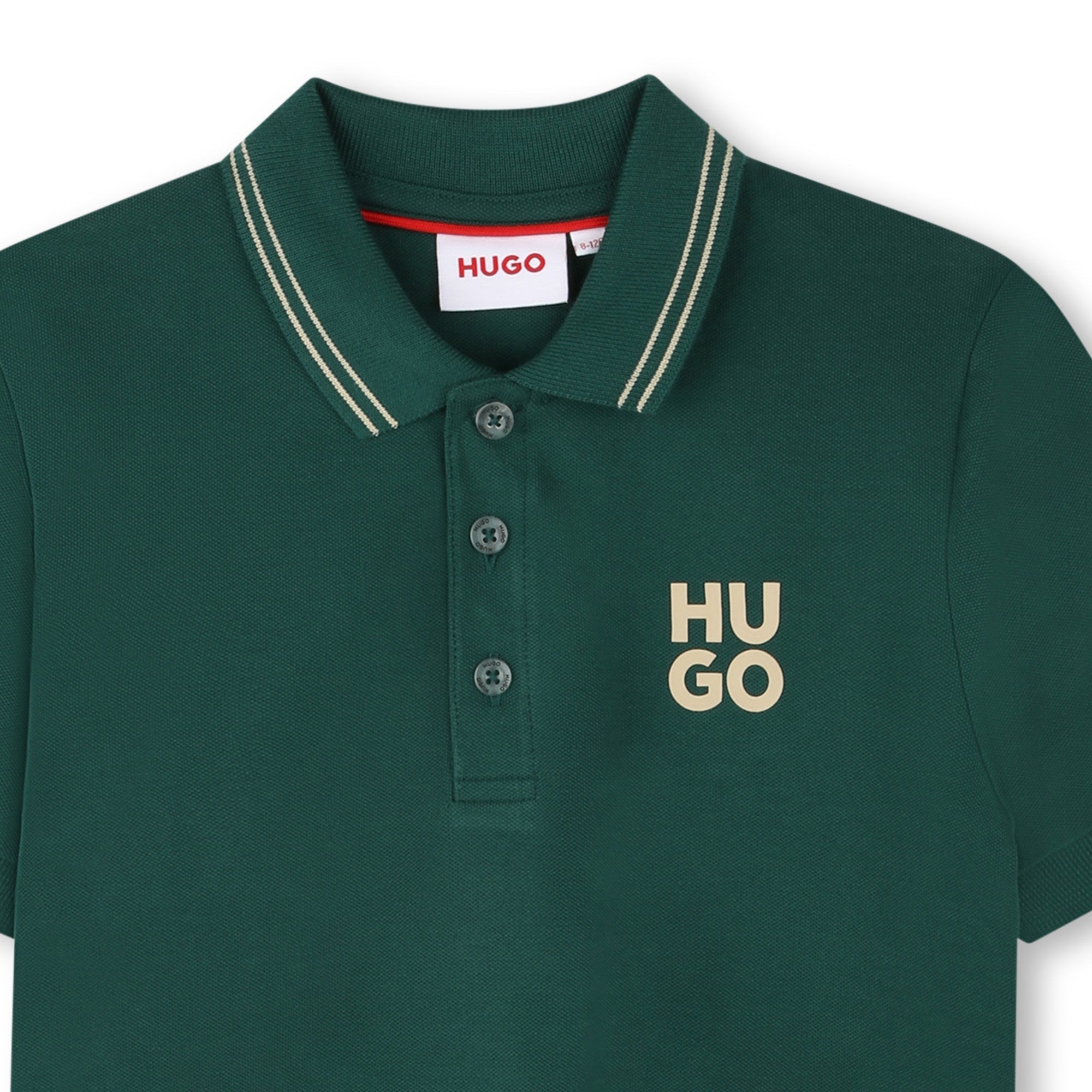 Polo à manches courtes avec logo - Rain Forest