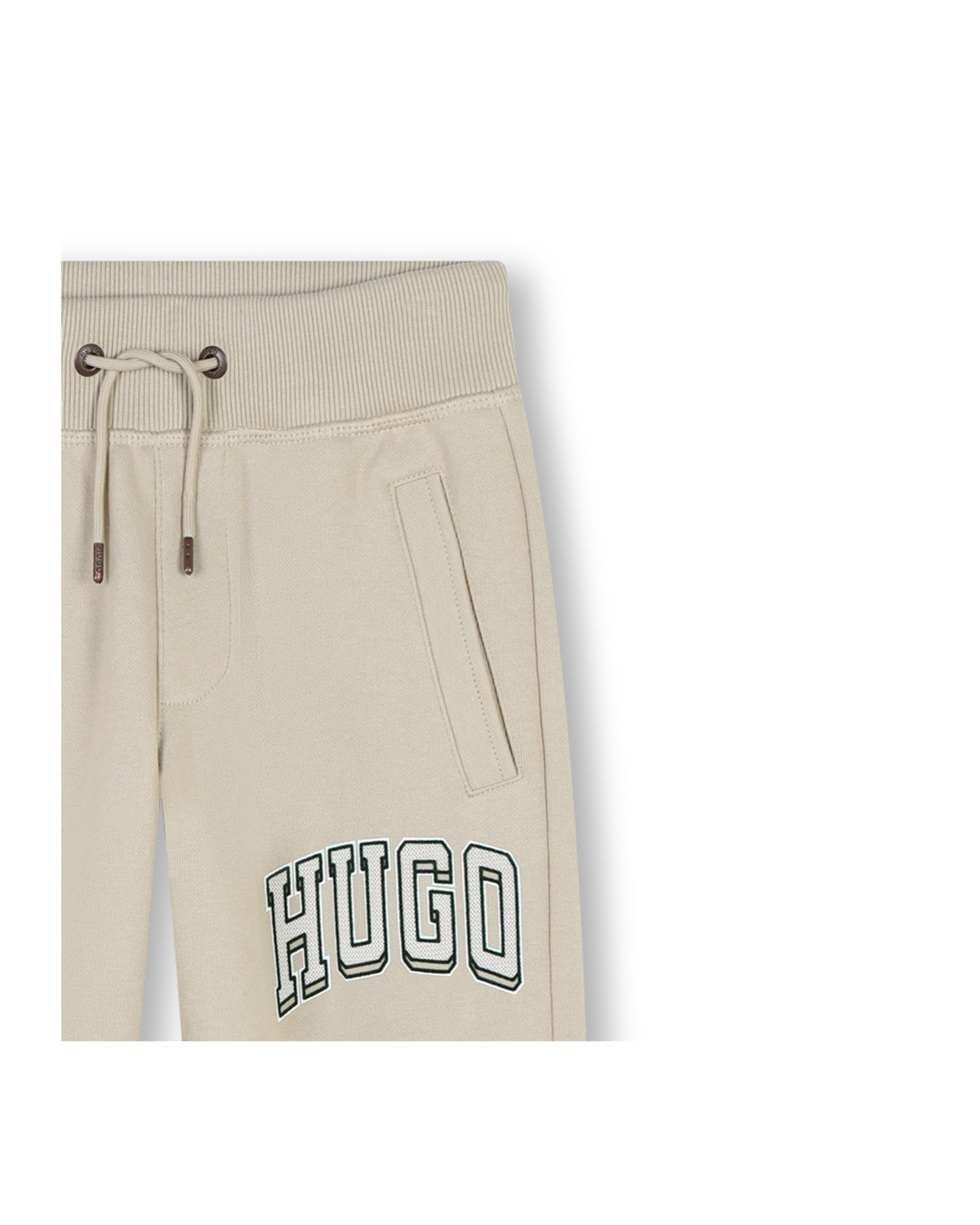 Fleece sweatpants - Stone