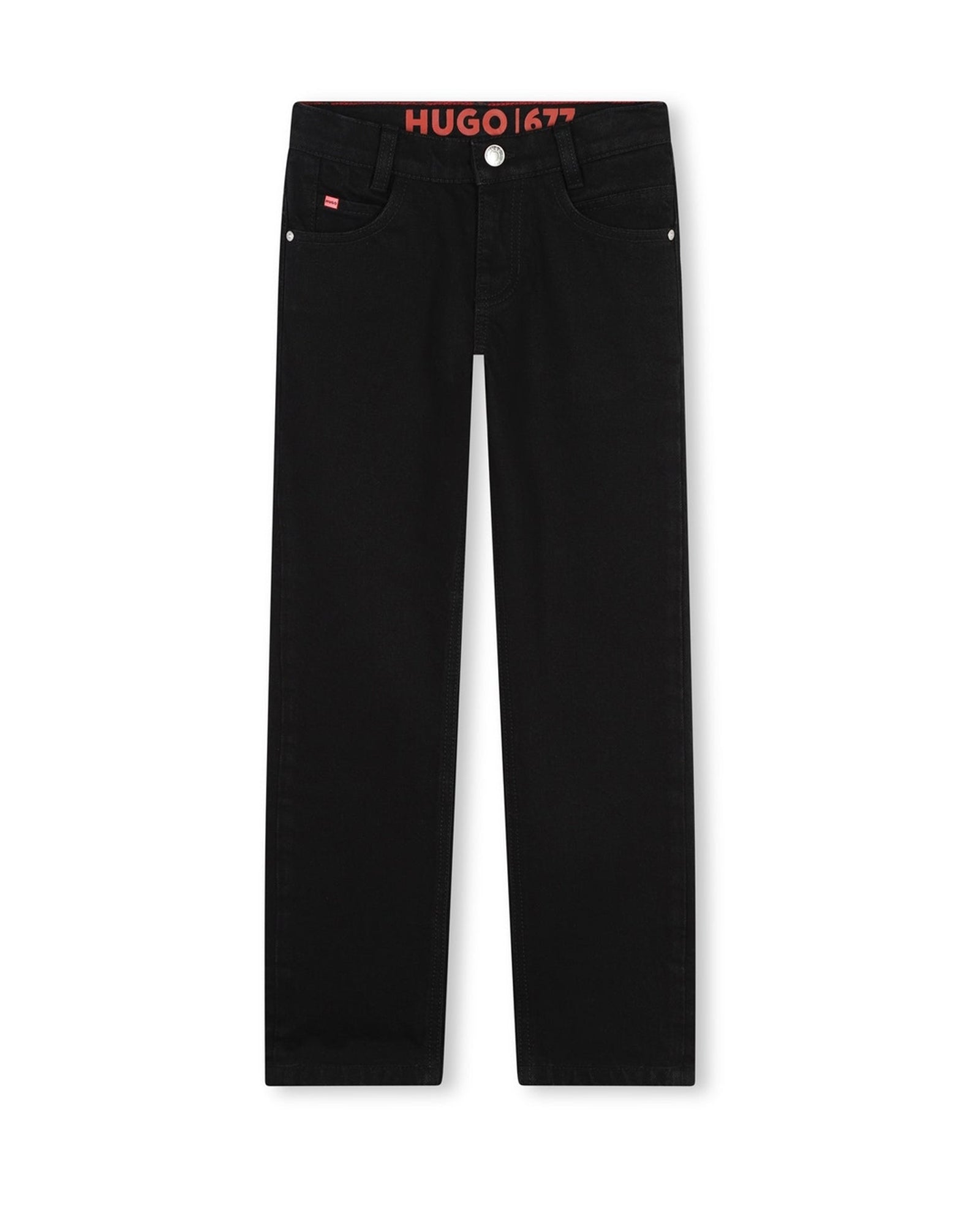 5-pocket denim trousers - Denim Black