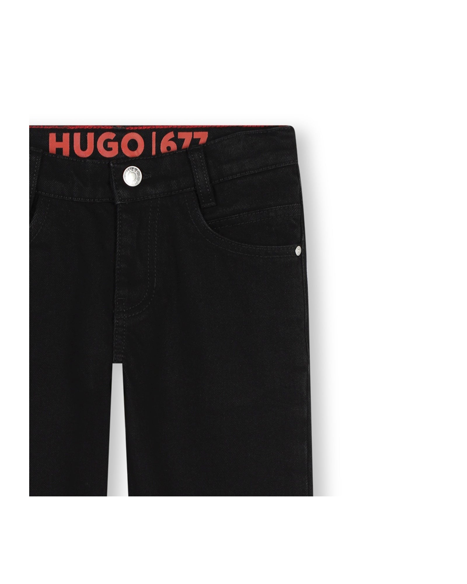 5-pocket denim trousers - Denim Black