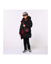 Hooded jacket - Black