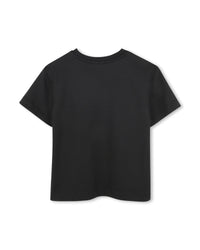 T-shirt à manches courtes en coton - Black