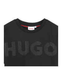 T-shirt à manches courtes en coton - Black