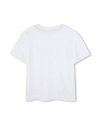T-shirt à manches courtes en coton - Blanc